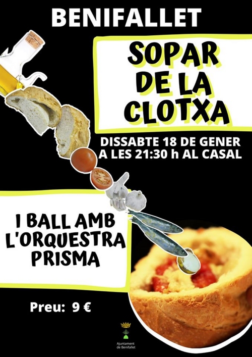 Sopar de la Clotxa de Benifallet Sopar de la Clotxa de Benifallet