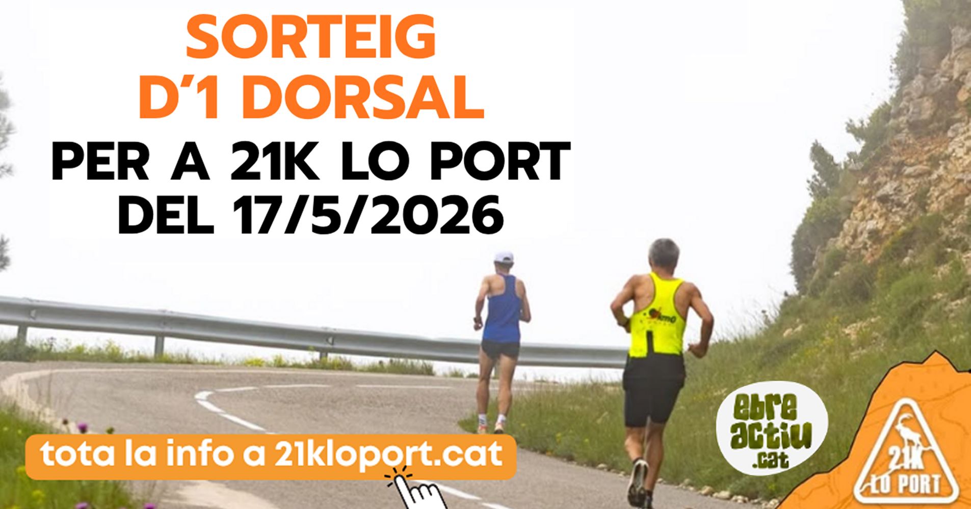 <p>Sorteig 1 dorsal 21K Lo Port del 17/5/2026 (a instagram)</p>