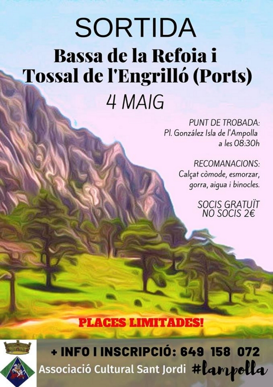 Sortida: Bassa de la Refoia i Tossal d’Engrilló (Els Ports) Sortida: Bassa de la Refoia i Tossal d’Engrilló (Els Ports)