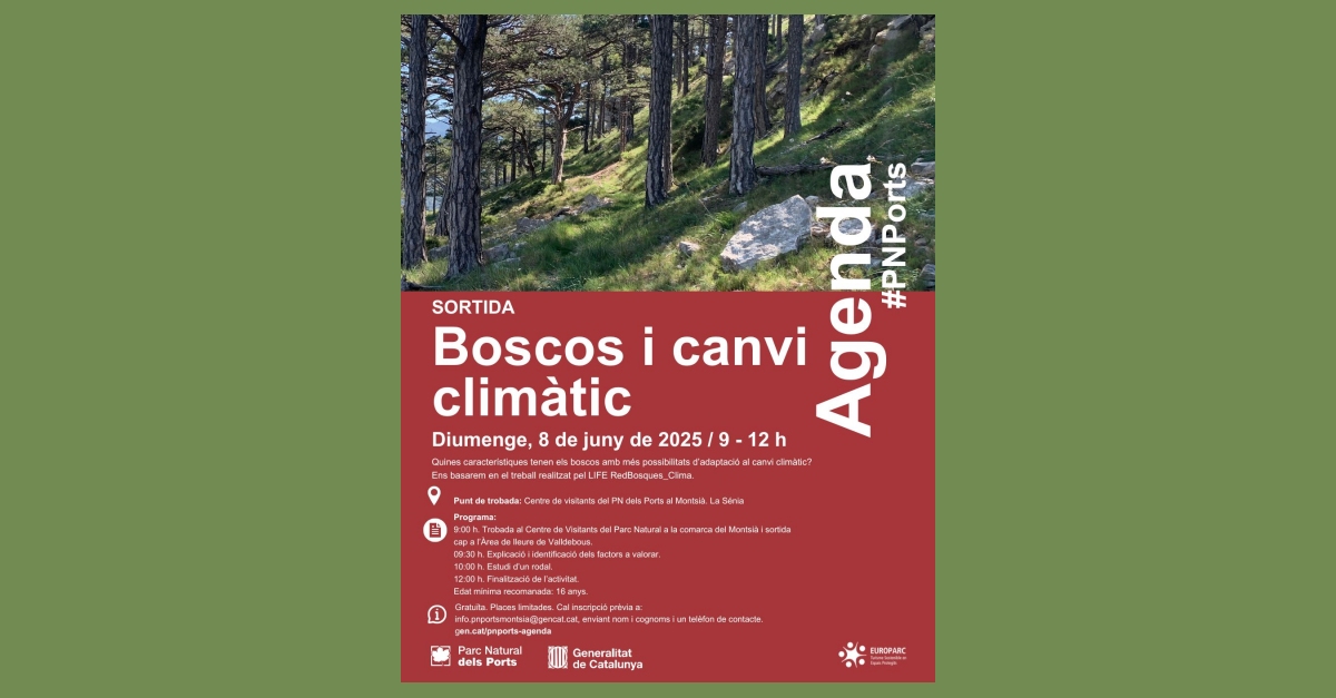 Sortida: boscos i canvi climtic