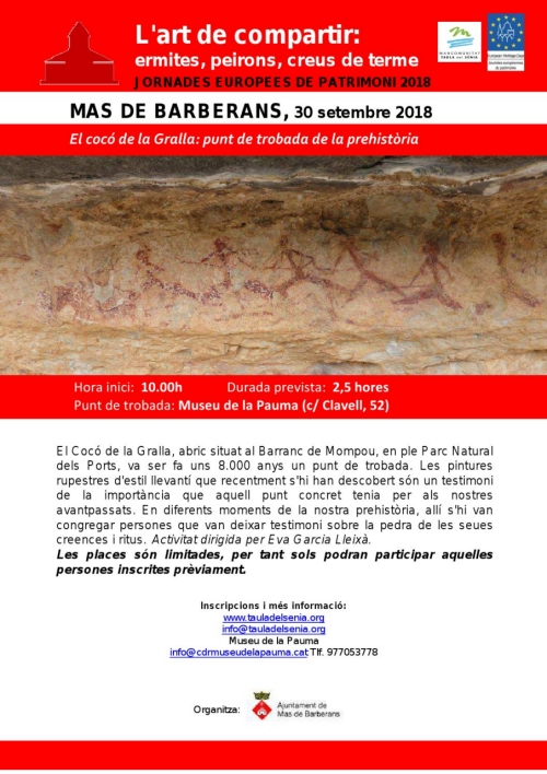 El coc� de la Gralla: punt de trobada de la prehist�ria