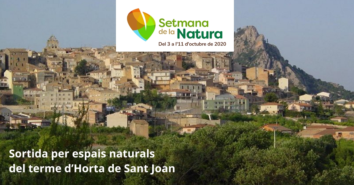 Setmana de la Natura 2020: Sortida per espais naturals del terme d’Horta de Sant Joan Setmana de la Natura 2020: Sortida per espais naturals del terme d’Horta de Sant Joan