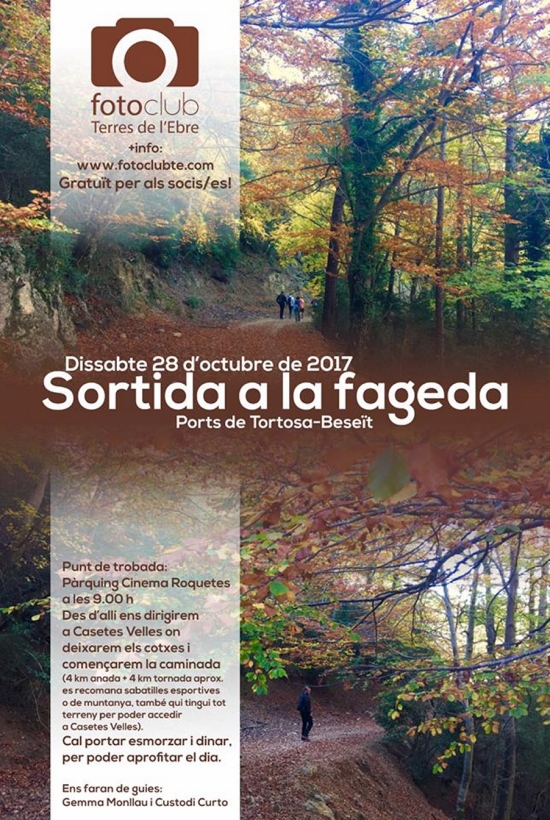 Sortida a la fageda dels Ports Sortida a la fageda dels Ports