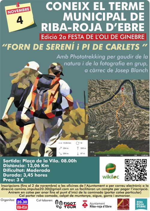 Sortida: Coneix el terme municipal de Riba-roja d’Ebre Sortida: Coneix el terme municipal de Riba-roja d’Ebre