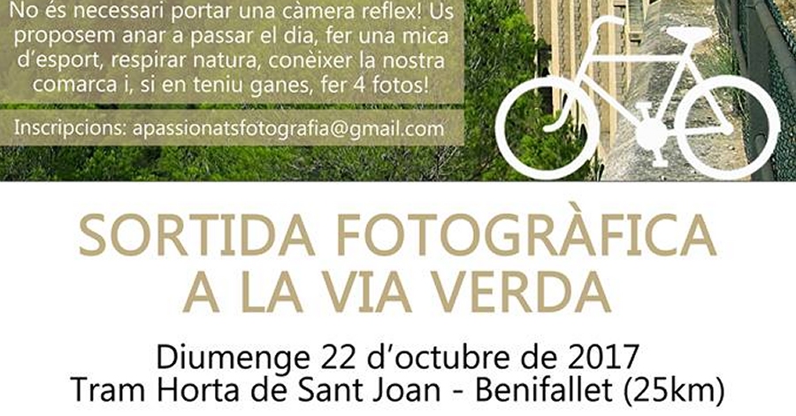 Sortida fotogr�fica a la Via Verda