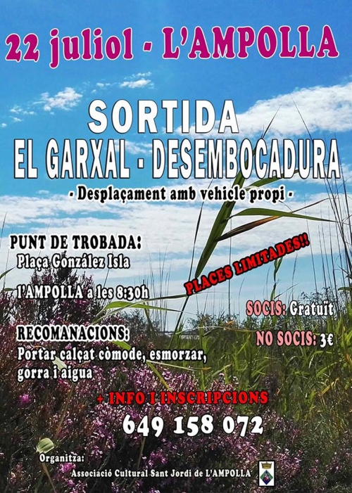 Sortida El Garxal – Desembocadura Sortida El Garxal – Desembocadura