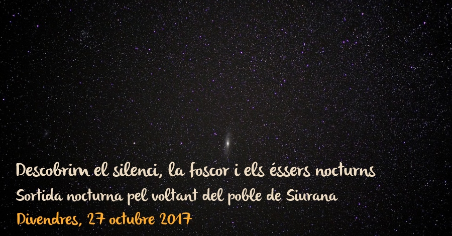 Salida nocturna por los alrededores de Siurana