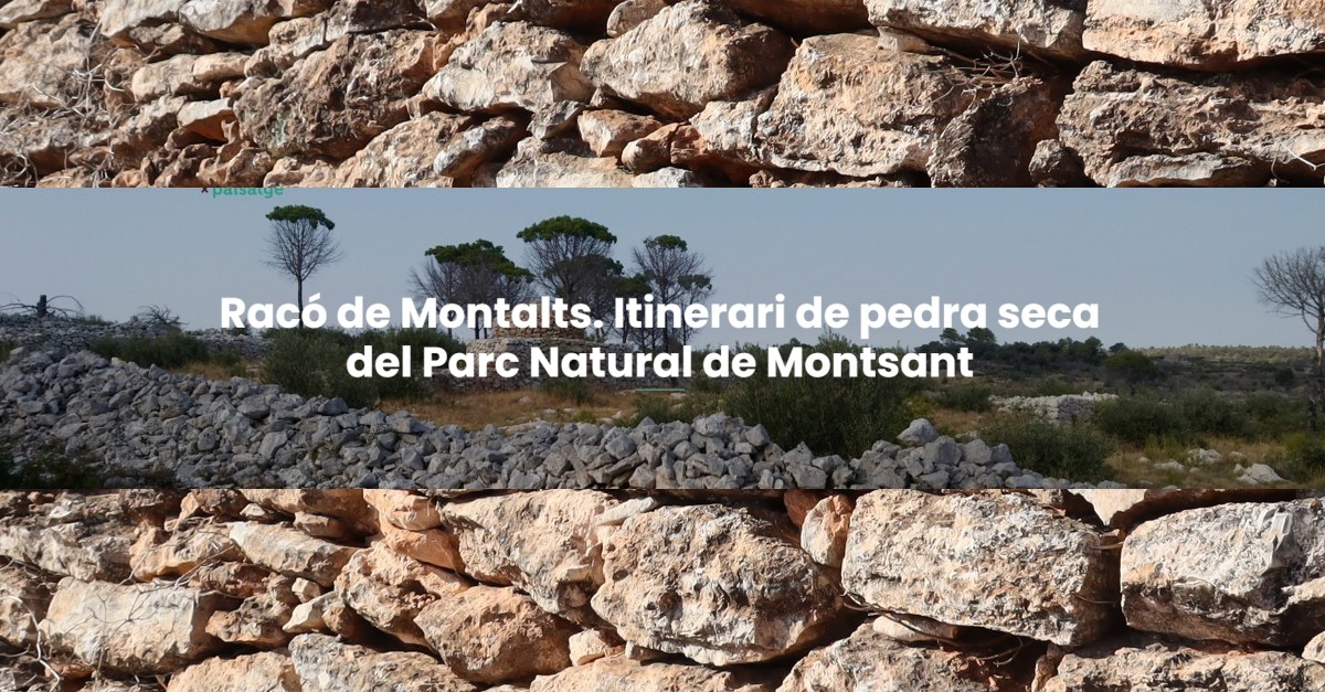 Itinerari d�interpretaci� de la pedra seca del Parc Natural de Montsant