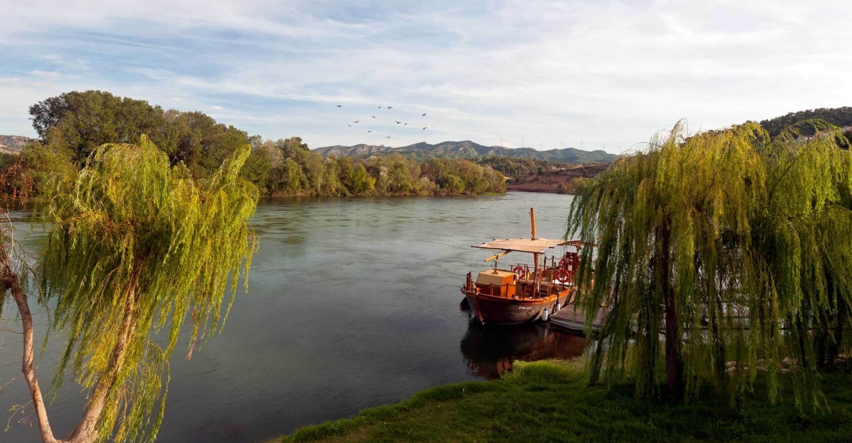 Descobrint l�ess�ncia de l�Ebre. Salida de interpretaci�n de la naturaleza con Lo Roget