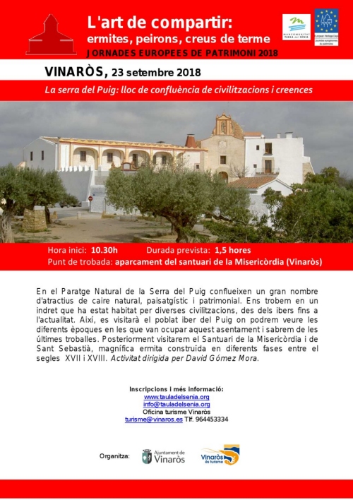 La Serra del Puig: lloc de confluència de civilitzacions i creences La Serra del Puig: lloc de confluència de civilitzacions i creences