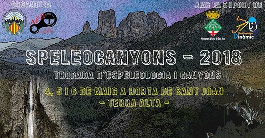 Speolocanyons 2018. Trobada d�espeologia i canyons