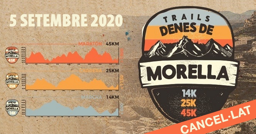 Se suspn el Trail Denes de Morella | EbreActiu.cat, revista digital d’oci actiu | Terres de l’Ebre ...