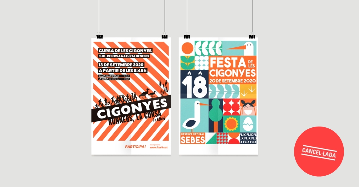 Se suspn la Cursa de les Cigonyes i la Festa de les Cigonyes de la Reserva Natural de Sebes