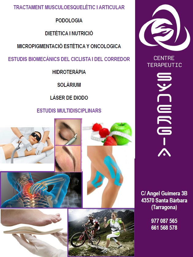 SYNERGIA. Centro terapéutico<br>Santa Bàrbara | EbreActiu.cat, revista digital para la gente activa | Terres de l’Ebre... SYNERGIA. Centro terapéutico<br>Santa Bàrbara | EbreActiu.cat, revista digital para la gente activa | Terres de l’Ebre...