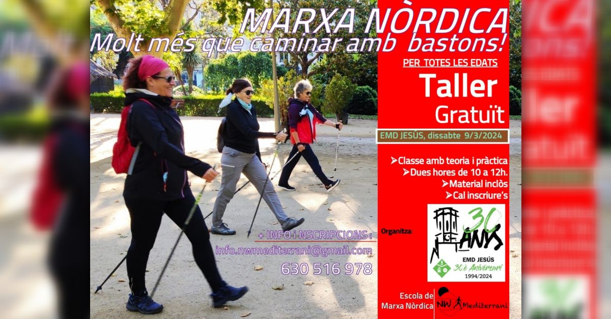 Taller gratu�t de marxa n�rdica