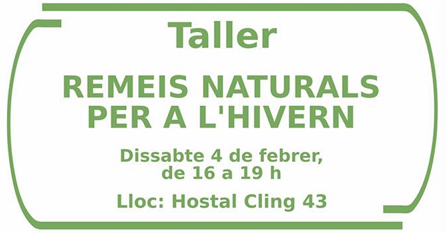 Taller: Remeis naturals per a l�hivern