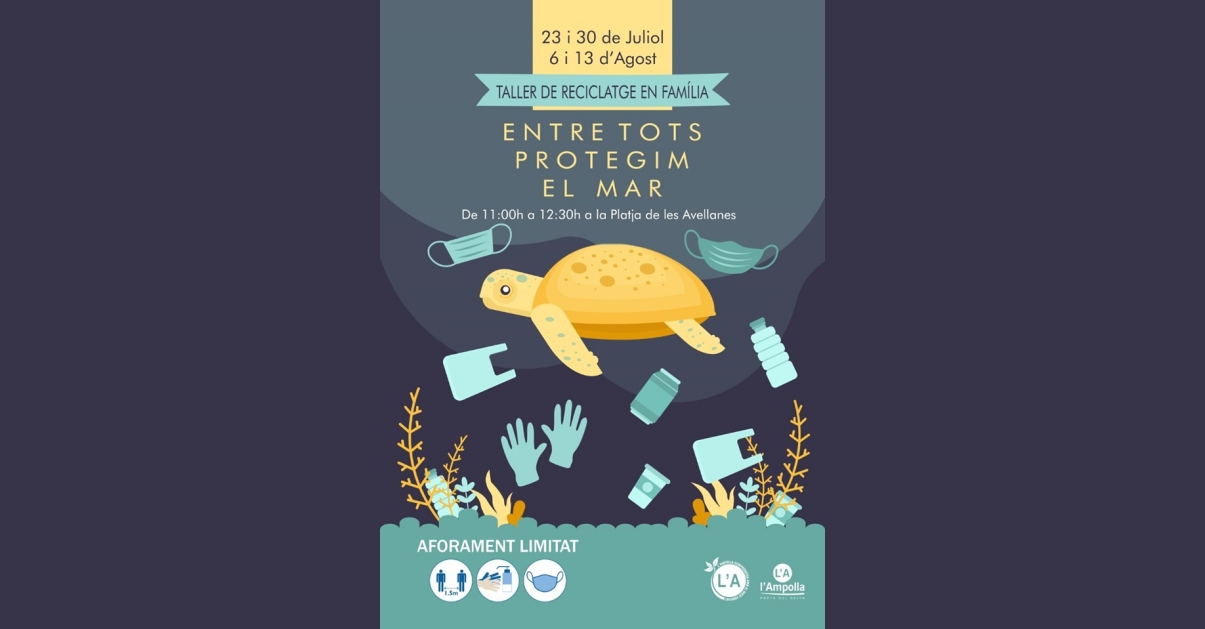 Taller de reciclatge en fam�lia: Entre tots protegim el mar