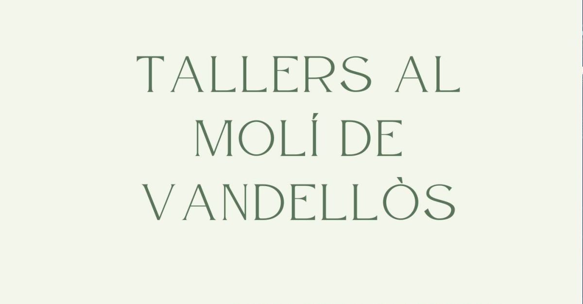 Talleres gratuitos en el Mol� de Vandell�s. Grabados con arcilla