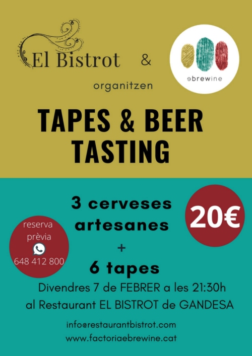Tapes & Beer Tasting Tapes & Beer Tasting