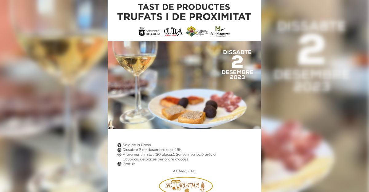 Degustaci�n de productos trufados y de proximidad