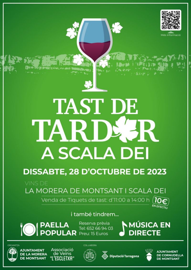Tast de tardor a Scala Dei Tast de tardor a Scala Dei