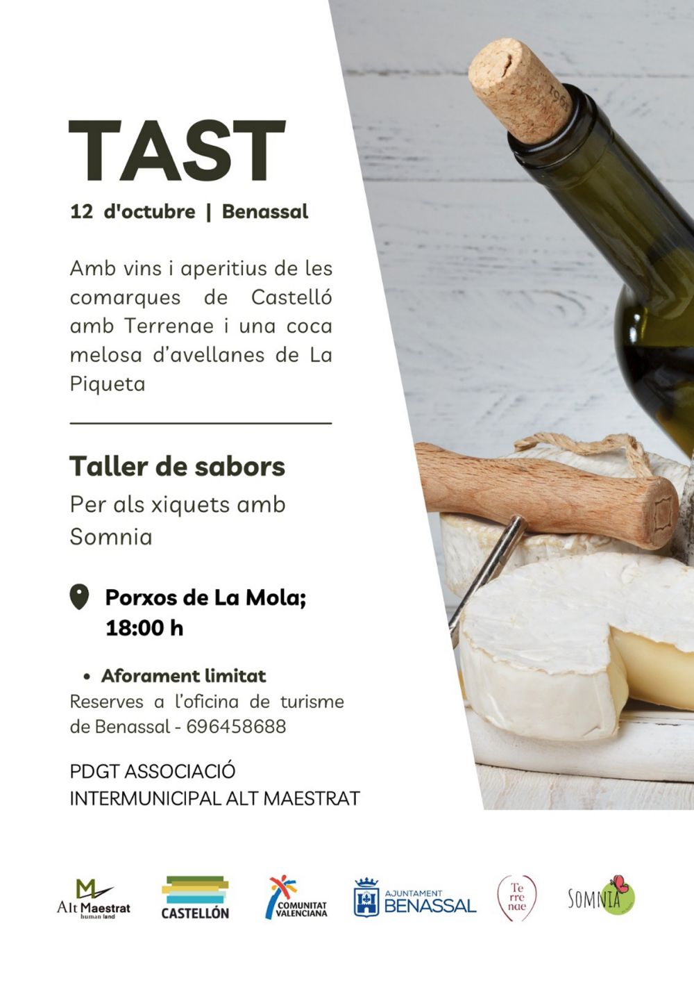 Tast de vins i aperitius de les comarques de Castell�