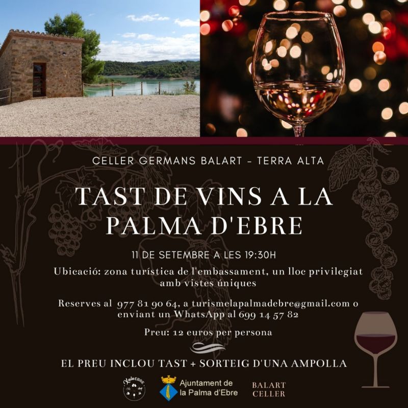 Tast de vins a la Palma d’Ebre Tast de vins a la Palma d’Ebre