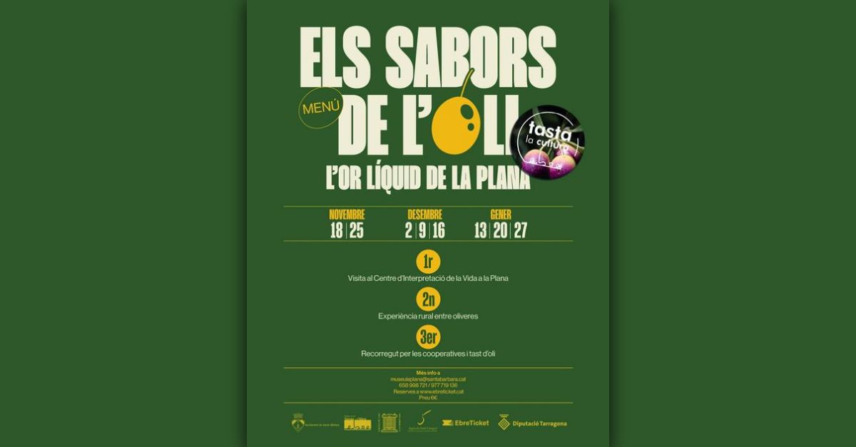 III Tasta la cultura de l�Ebre: Els sabors de l�oli, l�or l�quid de la Plana