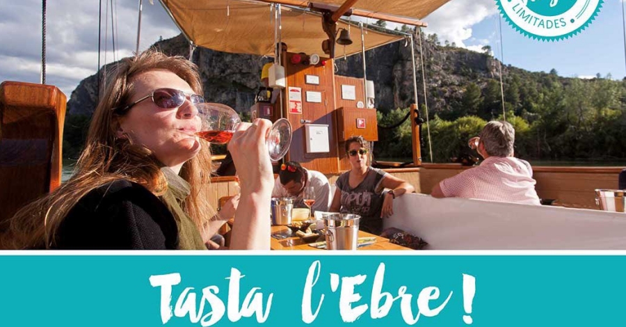 Tasta l�Ebre, navegant amb el lla�t Lo Roget