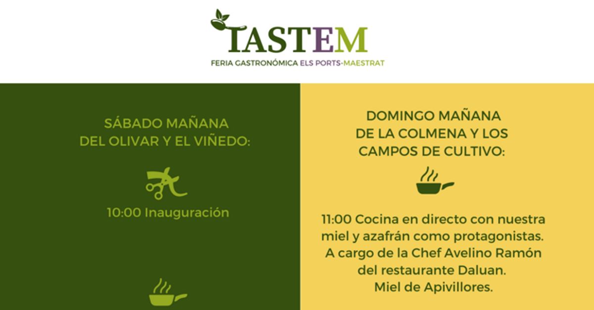 Tastem. Fira Gastron�mica Els Ports-Maestrat
