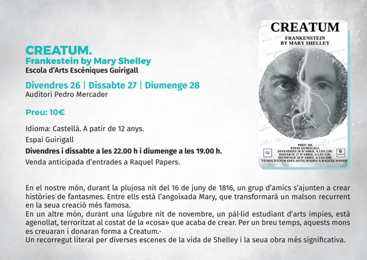 Temporada de teatre de Benicarl�: Creatum