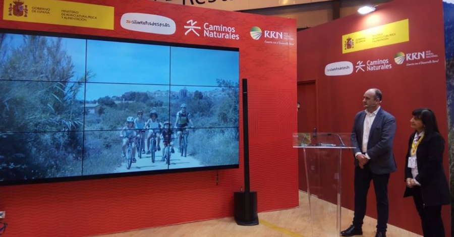 La Terra Alta presenta la Via Verda i les rutes clicloturstiques a Fitur
