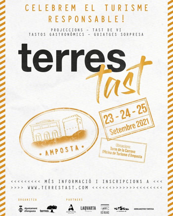 Terres Tast. Celebrem el turisme responsable Terres Tast. Celebrem el turisme responsable