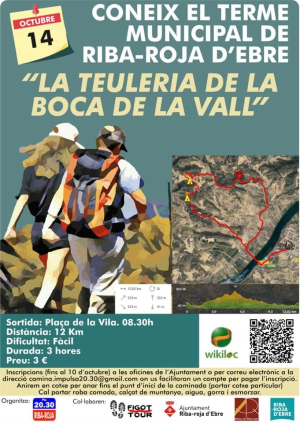 Coneix el terme municipal de Riba-roja d’Ebre “La teuleria de la Boca de la Vall” Coneix el terme municipal de Riba-roja d’Ebre “La teuleria de la Boca de la Vall”