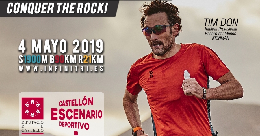 El triatleta professional internacional Tim Don competir en la 7a edici de lInfinitri Half Triathlon Penscola
