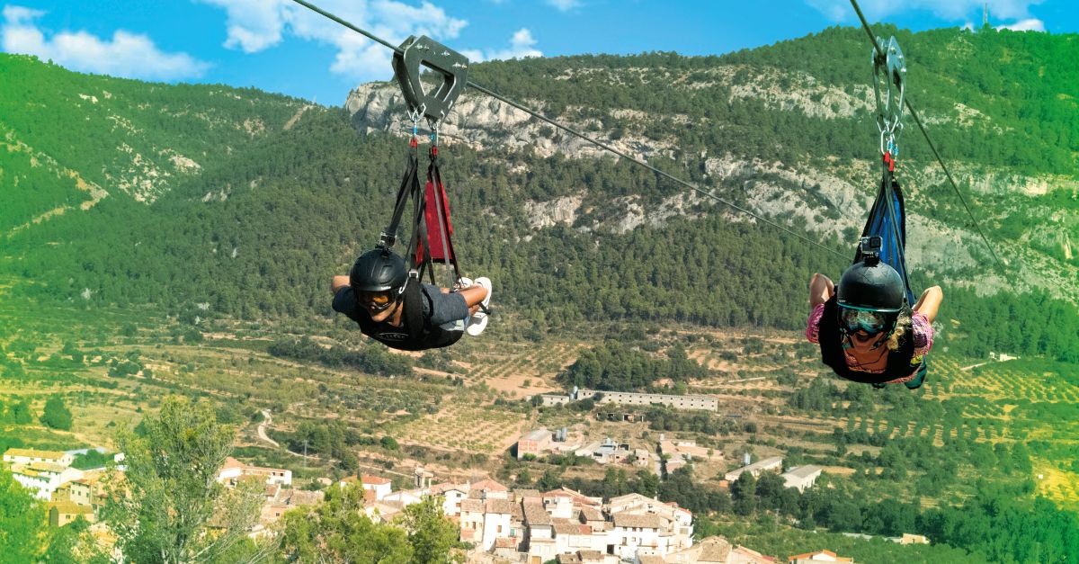 Tirolina Fuestespalda | EbreActiu.cat, revista digital d’oci actiu | Terres de l’Ebre ... Tirolina Fuestespalda | EbreActiu.cat, revista digital d’oci actiu | Terres de l’Ebre ...