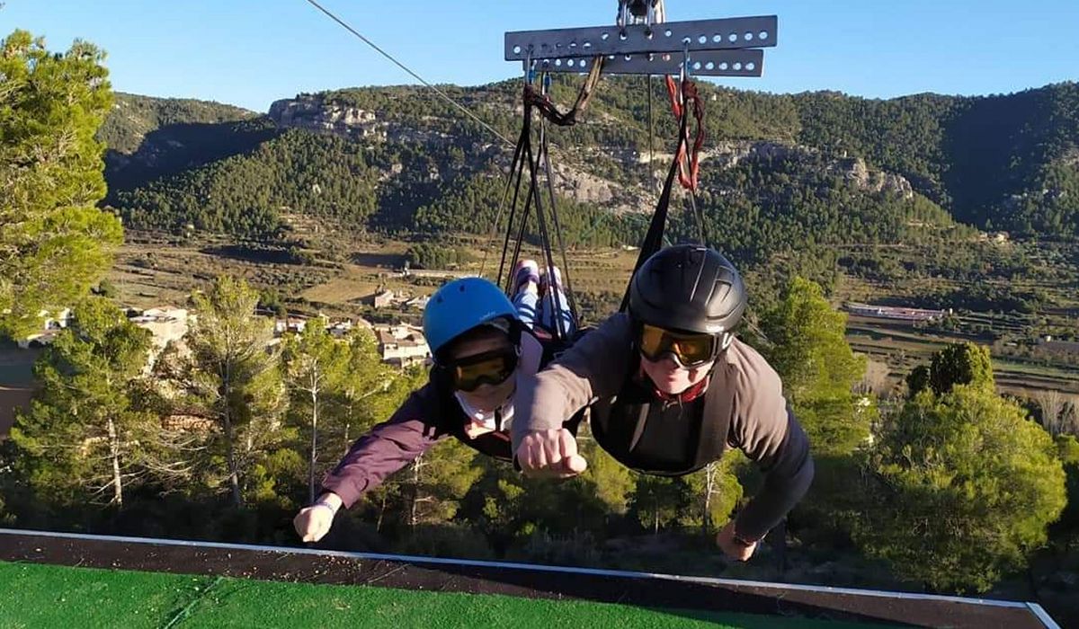 Tirolina Fuestespalda | EbreActiu.cat, revista digital d&rsquo;oci actiu | Terres de l&rsquo;Ebre ...
