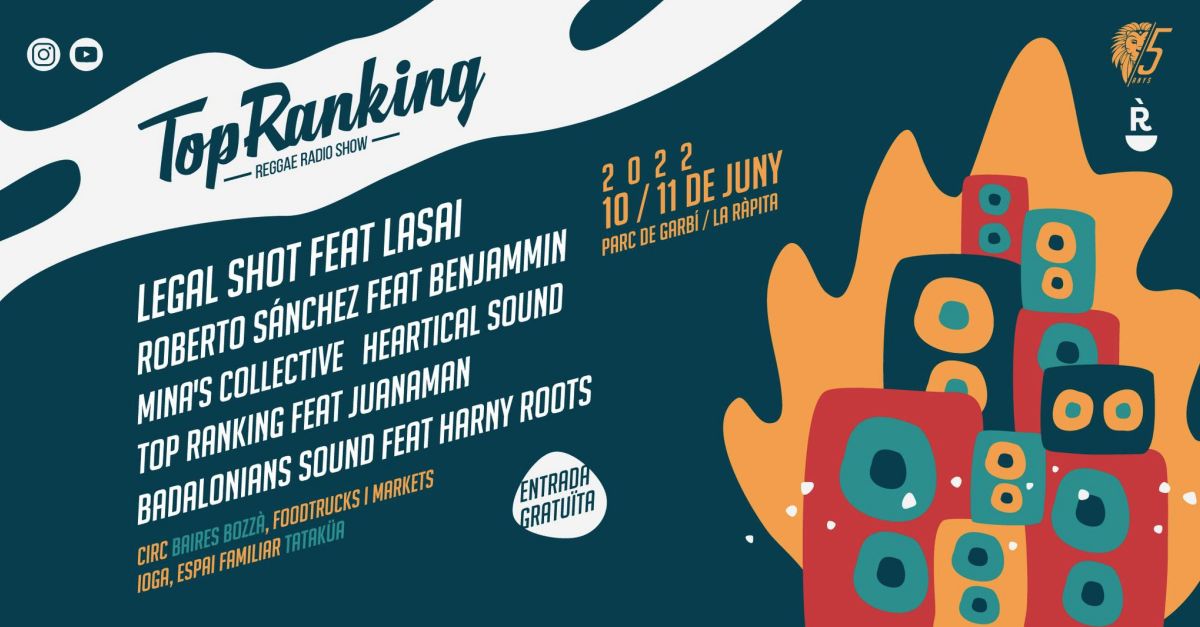 El 10 i 11 de juny torna Top Ranking Festival a la Rpita | EbreActiu.cat, revista digital d’oci actiu | Terres de l’Ebre ...
