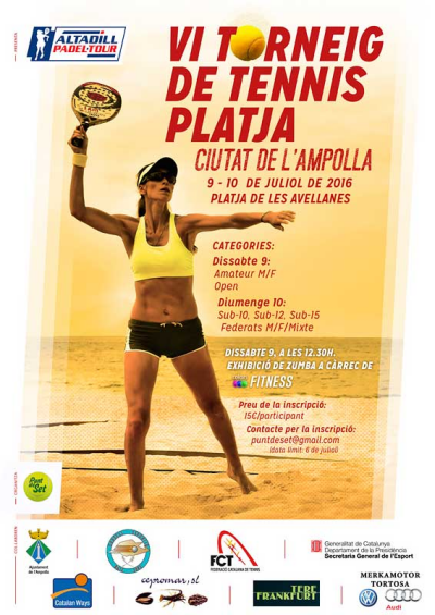 VI Torneig de tennis platja Ciutat de l�Ampolla