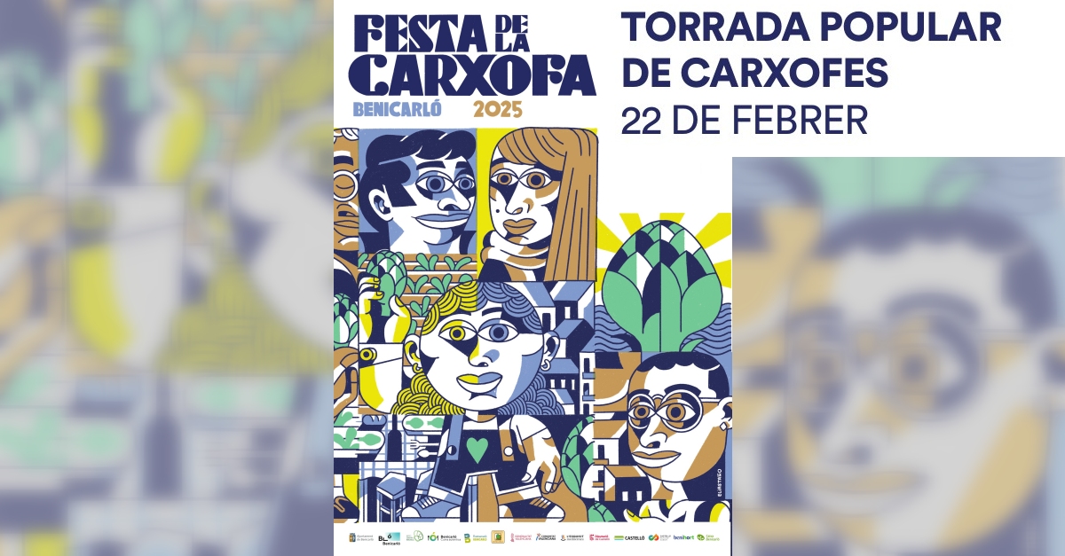 Festa de la Carxofa de Benicarl 2025: Torrada popular de carxofes