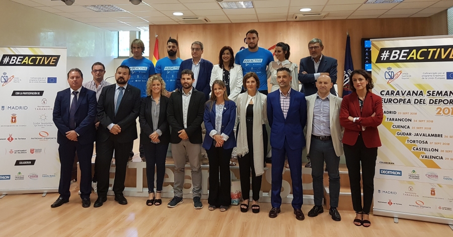 Tortosa participar a la Semana Europea del Deporte 2018