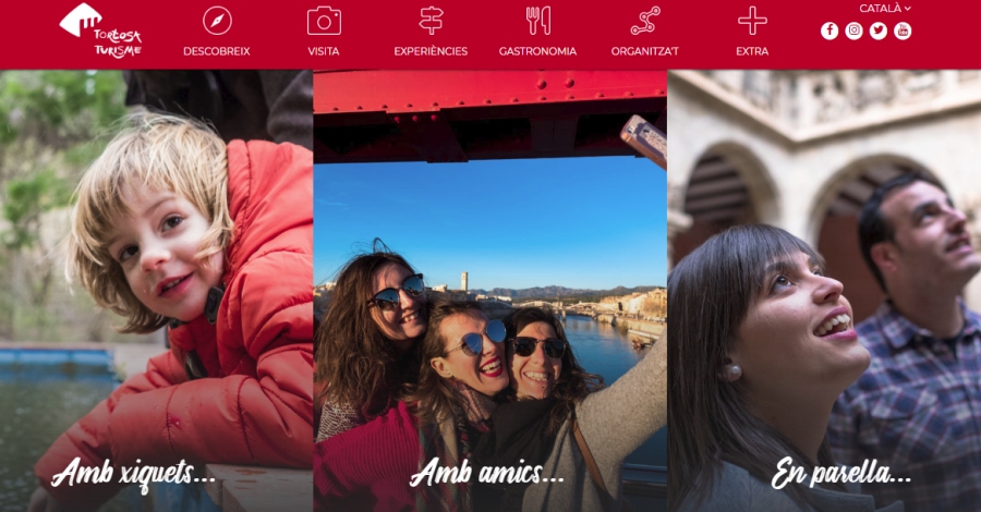 Tortosa presenta una nova web de turisme per potenciar la marca de destinaci