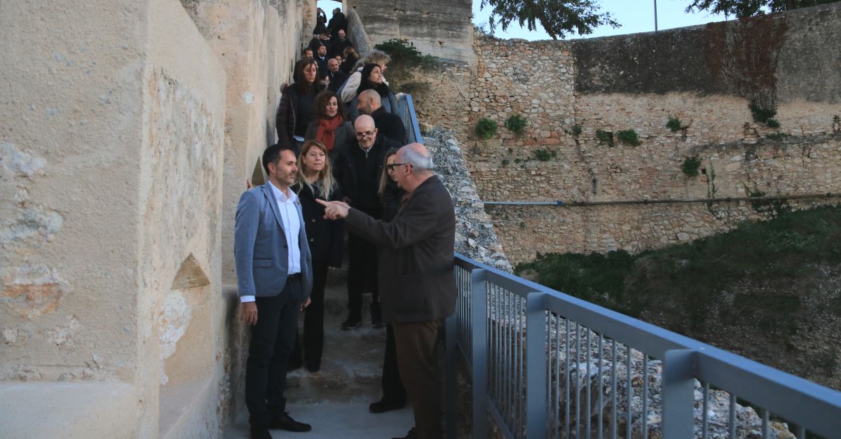 Tortosa recupera el pas de ronda medieval grcies a la restauraci de la muralla del Rastre
