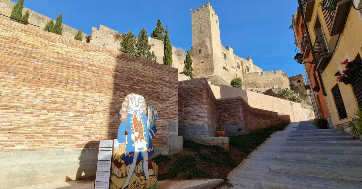 El nou passeig del Castell transforma en un actiu turstic una part fins ara molt deteriorada del nucli antic de Tortosa