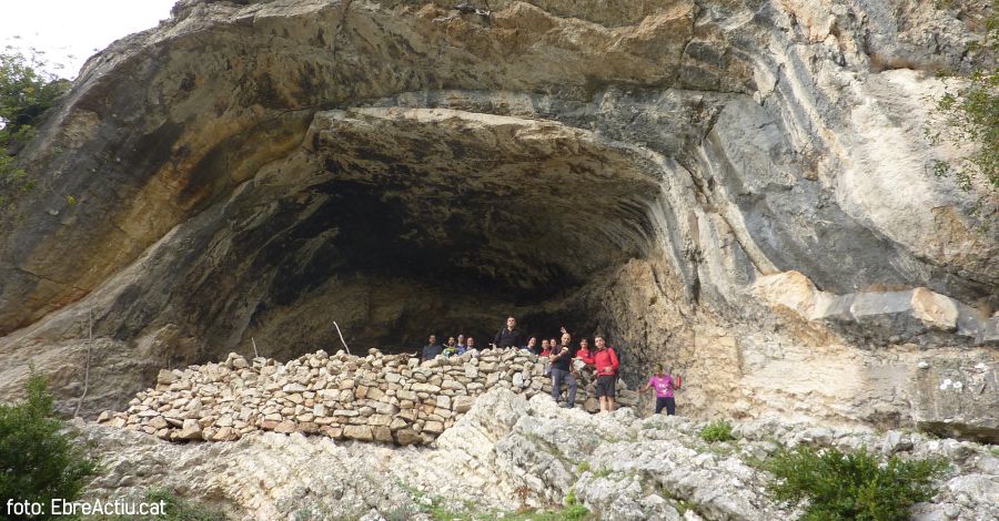 Ruta: El Toscar, cova dels Adells, GR7, les Foies, roca Campanari, cova Pintada