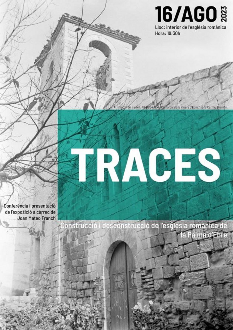 Confer�ncia i presentaci� de l�exposici� TRACES