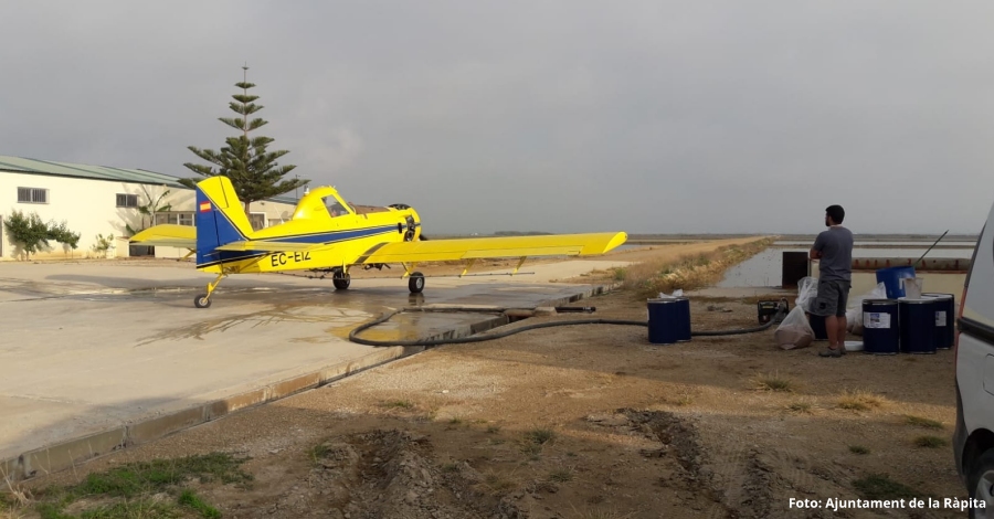 Tractament avanat a la costa dels Alfacs per controlar una possible eclosi de mosquits | EbreActiu.cat, revista digital d’oci actiu | Terres de l’Ebre ...