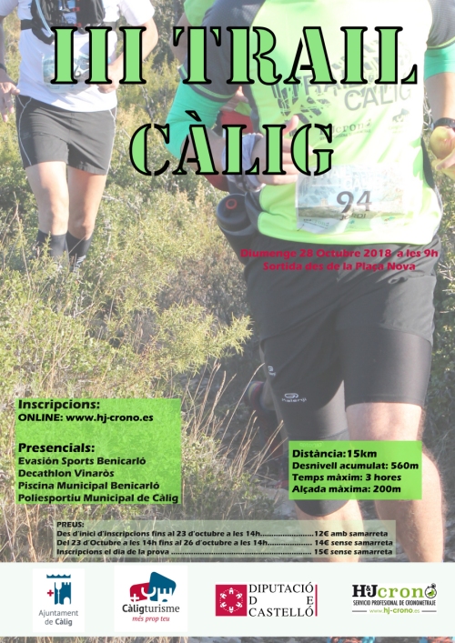 III Trail Càlig III Trail Càlig