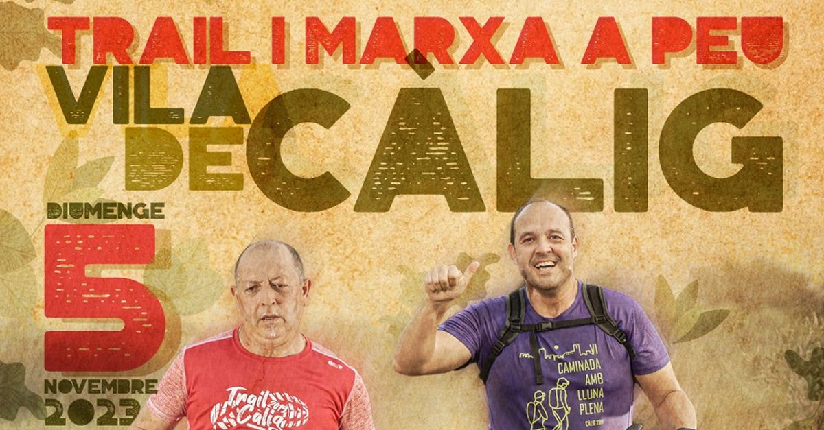 Trail i Marxa a peu Vila de C�lig