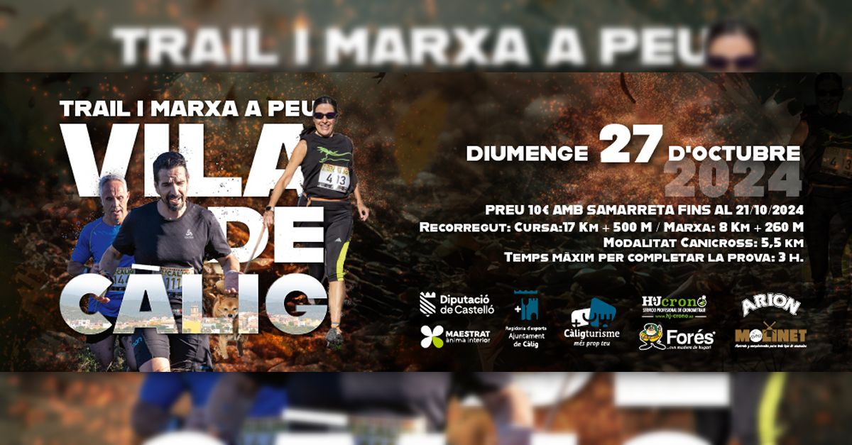 Trail i Marxa Vila de C�lig